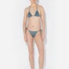 Braguita de bikini azul con estampado «Spiral» Braguita de bikini azul con estampado «Spiral»