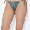 Braguita de bikini azul con estampado «Spiral» Braguita de bikini azul con estampado «Spiral»
