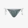 Braguita de bikini azul con estampado «Spiral» Braguita de bikini azul con estampado «Spiral»
