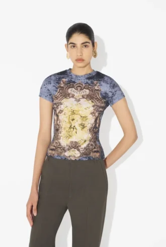 Camiseta azul Madaillon