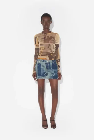 Camiseta doble «Journal» Baby Tee