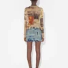 Camiseta doble «Journal» Baby Tee Camiseta doble «Journal» Baby Tee