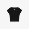 Camiseta negra con parche Camiseta negra con parche