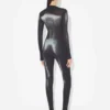 El body plateado con estampado «Body Dust» El body plateado con estampado «Body Dust»