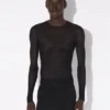 El top flocado de Jean Paul Gaultier El top flocado de Jean Paul Gaultier