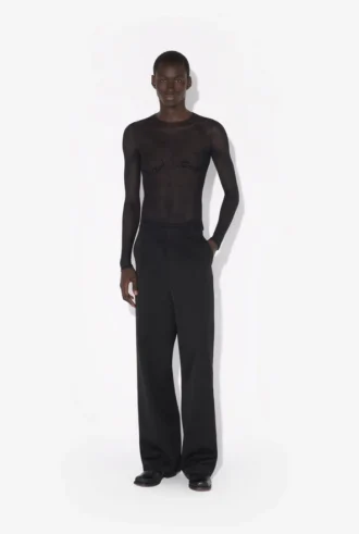 El top flocado de Jean Paul Gaultier