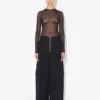 El top flocado de Jean Paul Gaultier El top flocado de Jean Paul Gaultier