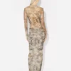 El top Madaillon beige