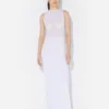 El vestido cónico blanco El vestido cónico blanco
