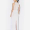 El vestido cónico blanco El vestido cónico blanco