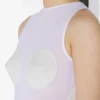 El vestido cónico blanco El vestido cónico blanco