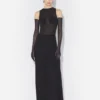 El vestido cónico negro El vestido cónico negro
