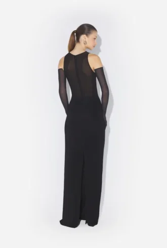 El vestido cónico negro