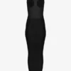 El vestido cónico negro El vestido cónico negro