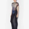 El vestido con espalda abierta «Le Male» El vestido con espalda abierta «Le Male»