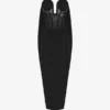 El vestido corsé bimaterial El vestido corsé bimaterial