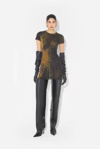 El vestido corto Acid Water