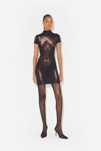 el vestido corto de tul bronce body dust 1 330x491 - El vestido corto de tul bronce &laquo;Body Dust&raquo;