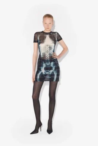 El vestido corto negro Squeletor El vestido corto negro Squeletor