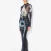 El vestido largo negro «Squeletor» El vestido largo negro «Squeletor»