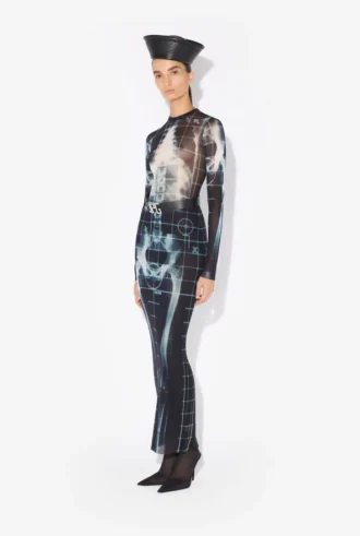 El vestido largo negro «Squeletor» El vestido largo negro «Squeletor»