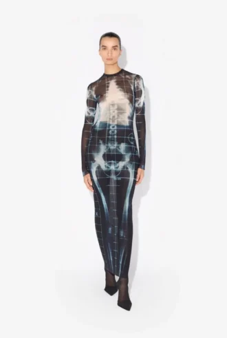 El vestido largo negro «Squeletor» El vestido largo negro «Squeletor»