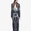 El vestido largo negro «Squeletor» El vestido largo negro «Squeletor»