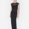 El vestido «Tattoo Ruban» con estampado flocado El vestido «Tattoo Ruban» con estampado flocado