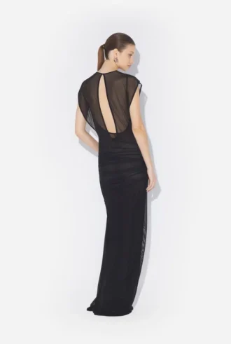El vestido «Tattoo Ruban» con estampado flocado