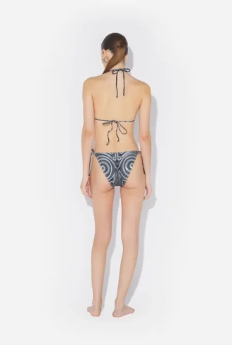 La braguita de bikini negra Spiral