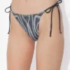 La braguita de bikini negra Spiral La braguita de bikini negra Spiral