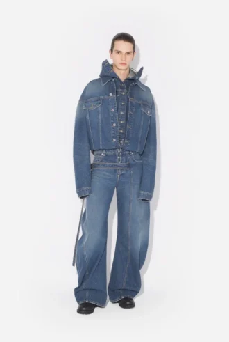 La chaqueta de doble denim