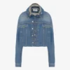 La chaqueta de doble denim La chaqueta de doble denim