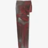 La falda pantalón roja con estampado «Blurry Roses» La falda pantalón roja con estampado «Blurry Roses»