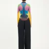 Los pantalones de traje de corte curvo Los pantalones de traje de corte curvo