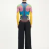 Los pantalones de traje de corte curvo Los pantalones de traje de corte curvo