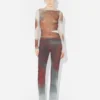 Los pantalones Red Blurry Roses Los pantalones Red Blurry Roses