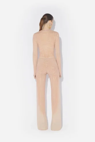 Los pantalones rosa con espiral