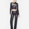 Los pantalones Silver Body Dust Los pantalones Silver Body Dust