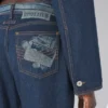 Los vaqueros de denim Trompe L’œIl Los vaqueros de denim Trompe L’œIl