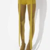 Pantalones cortos verdes con parche Gaultier Pantalones cortos verdes con parche Gaultier