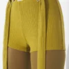 Pantalones cortos verdes con parche Gaultier Pantalones cortos verdes con parche Gaultier