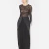 Pantalones de traje con detalle de body Pantalones de traje con detalle de body