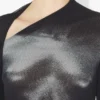 Partes de arriba cortas Body Dust plateado Partes de arriba cortas Body Dust plateado