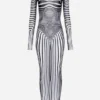 Reedición: el vestido azul marino Body Morph