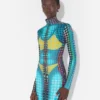 Reedición: el vestido con estampado de lunares azules Reedición: el vestido con estampado de lunares azules